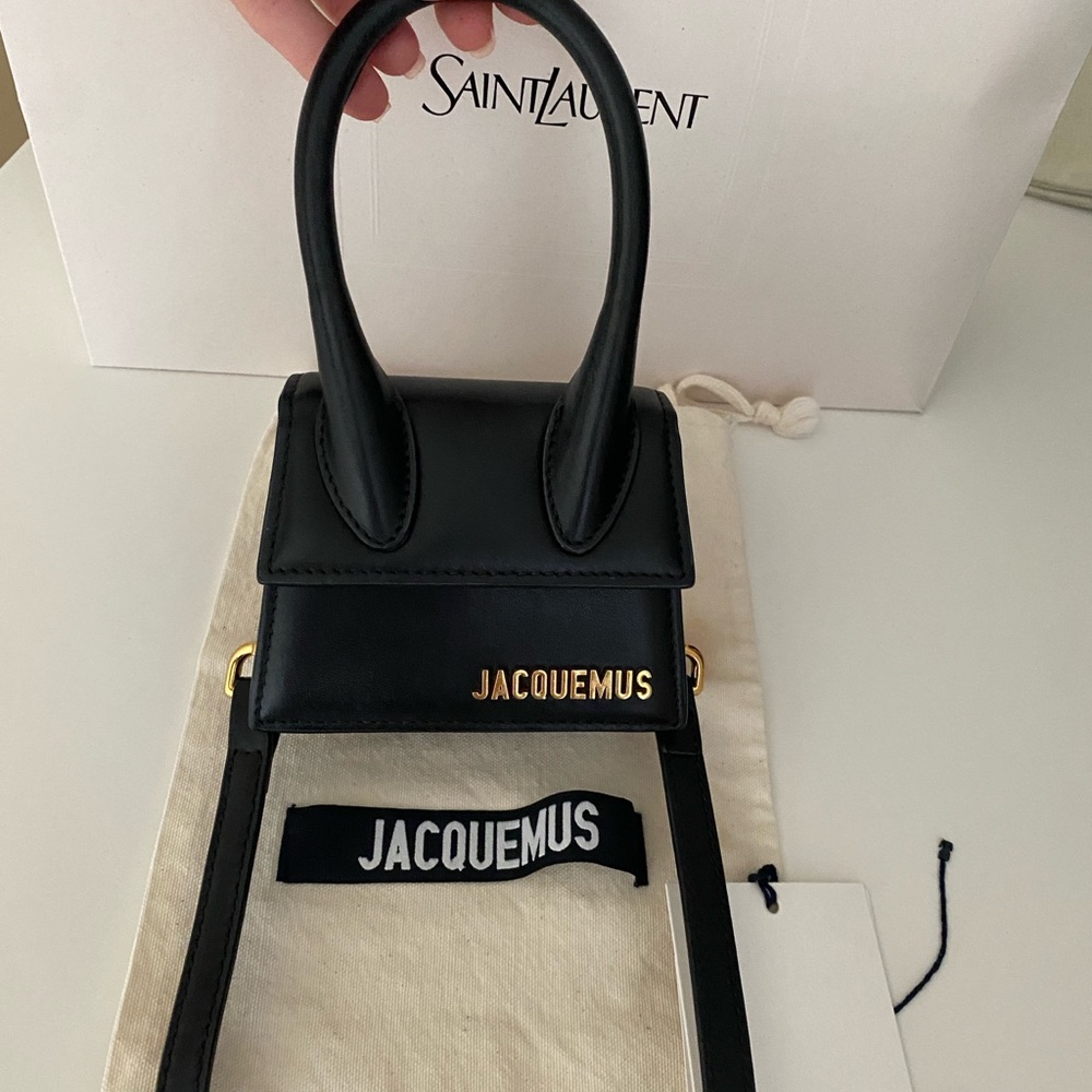 Jacquemus Black Le Chiquito mini bag.